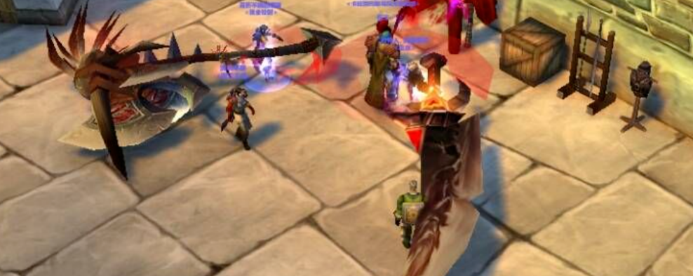 WoW Titan Reforged warriors huge weapons